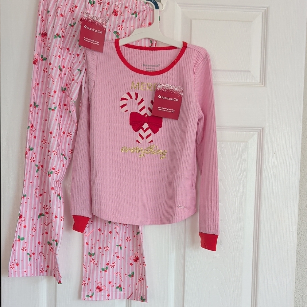 American Girl Xmas Pajama Set
